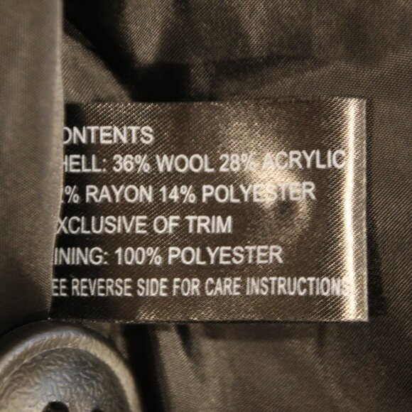 Giacca A Gallery Company  Size L Houndstooth Coat - Picture 2 of 7